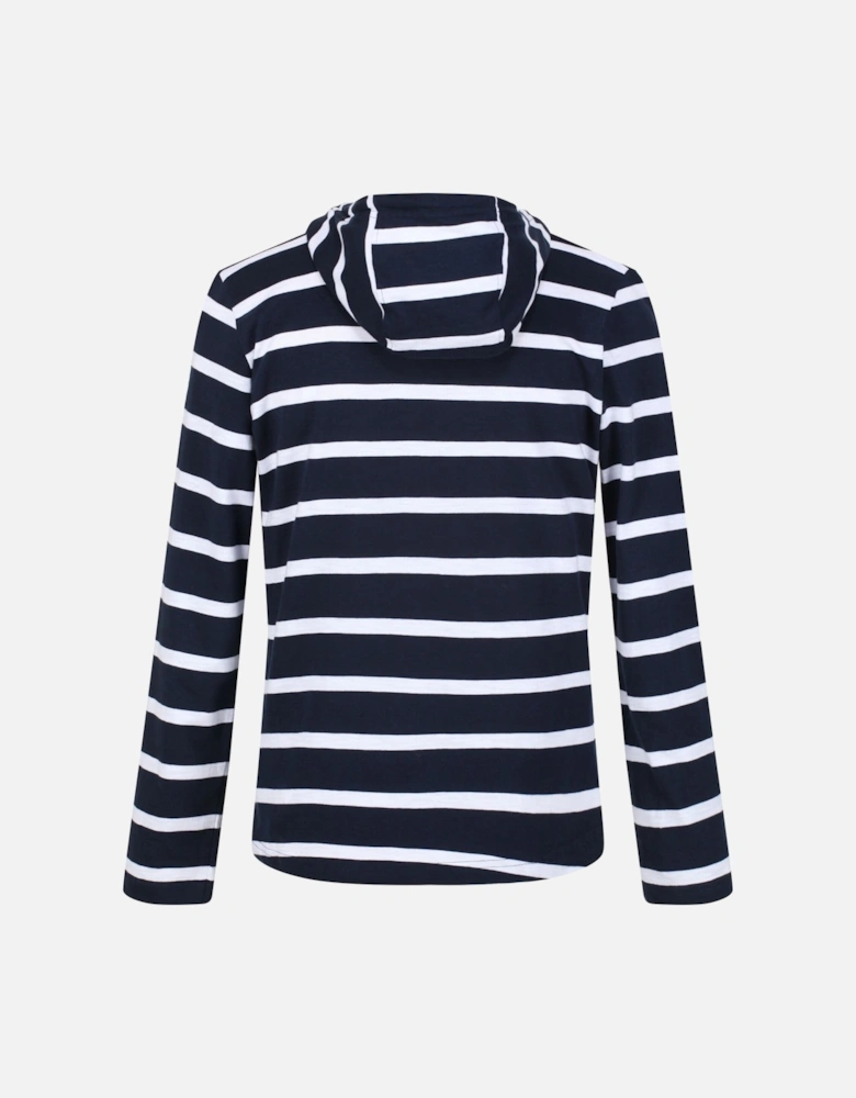 Womens/Ladies Maelys Stripe Hoodie