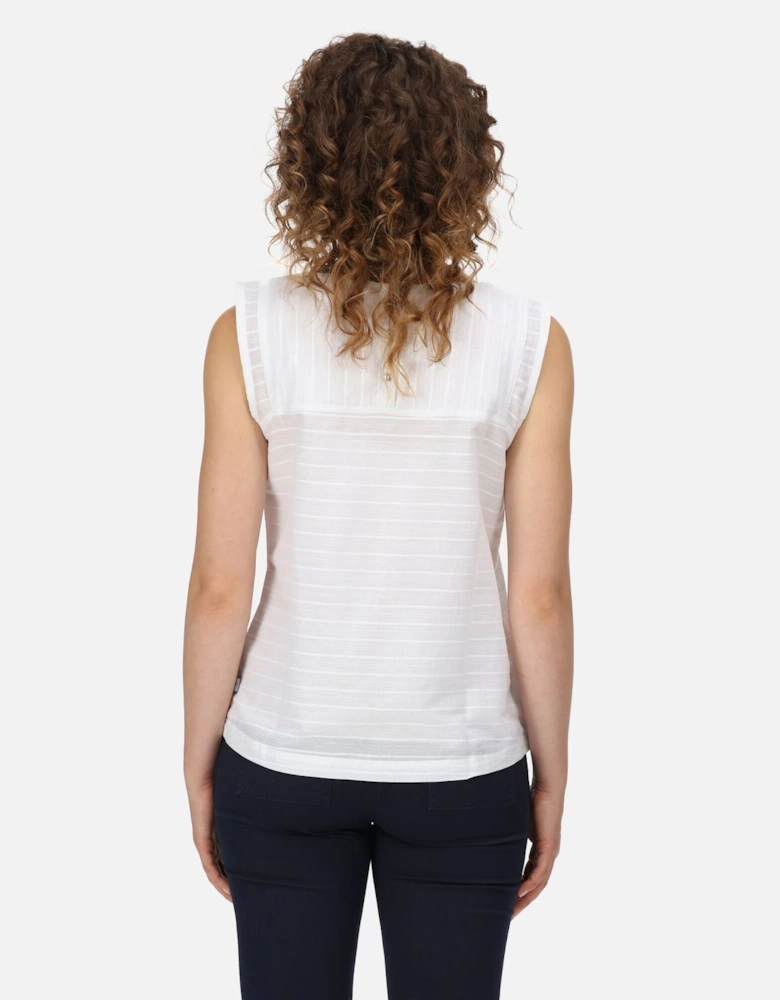 Womens/Ladies Bridgidine Linear Tank Top