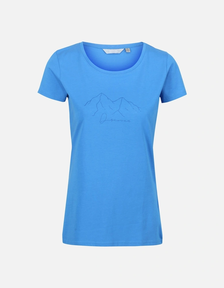 Womens/Ladies Breezed II Mountain T-Shirt