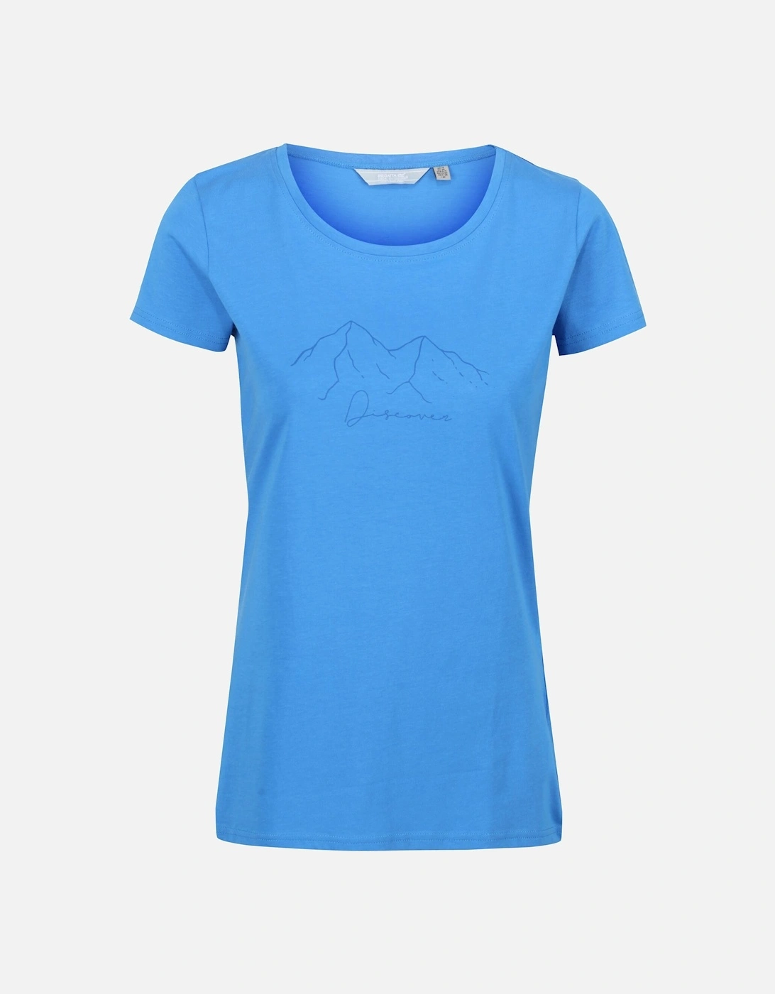 Womens/Ladies Breezed II Mountain T-Shirt, 6 of 5