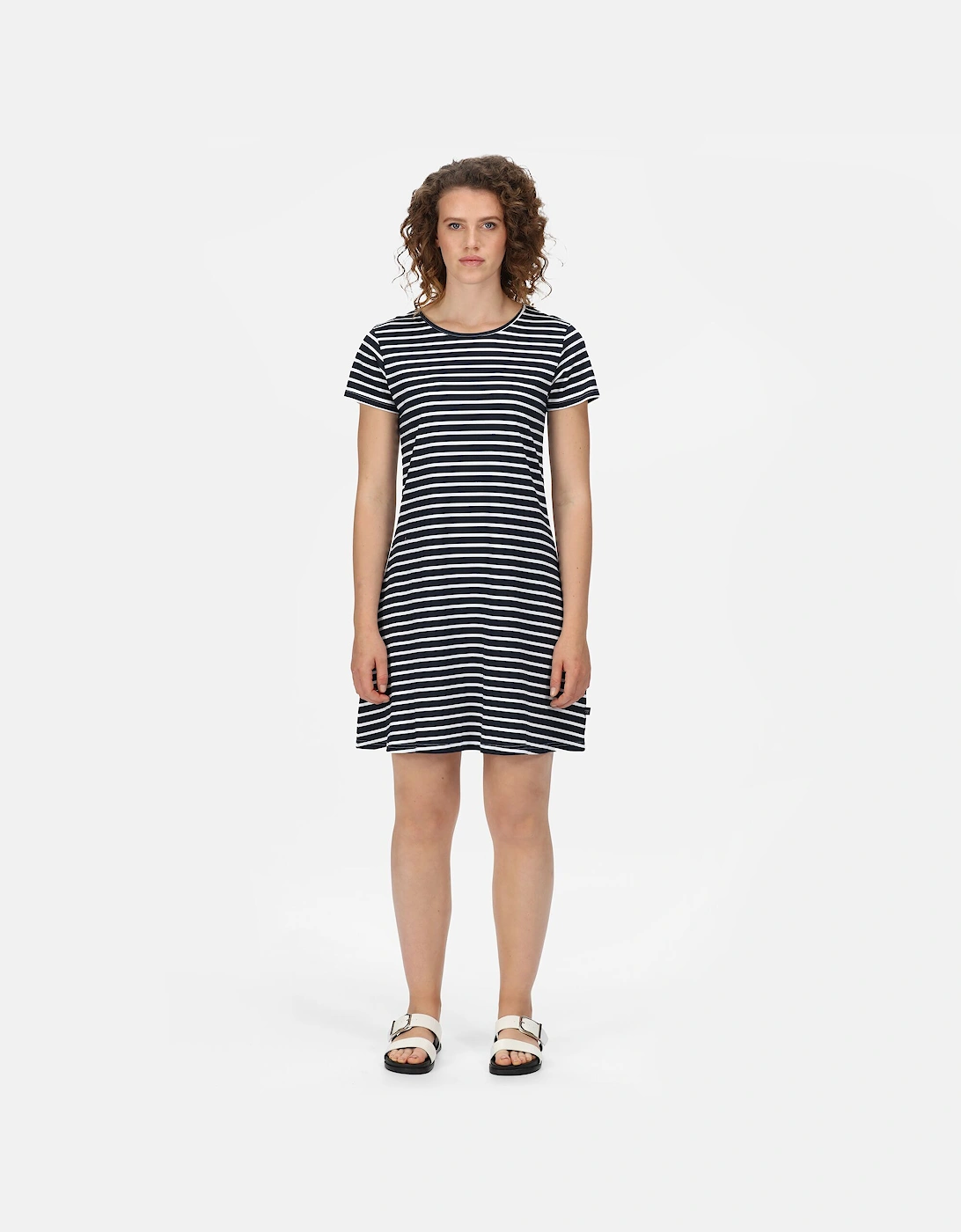 Womens/Ladies Balia Stripe Swing Dress