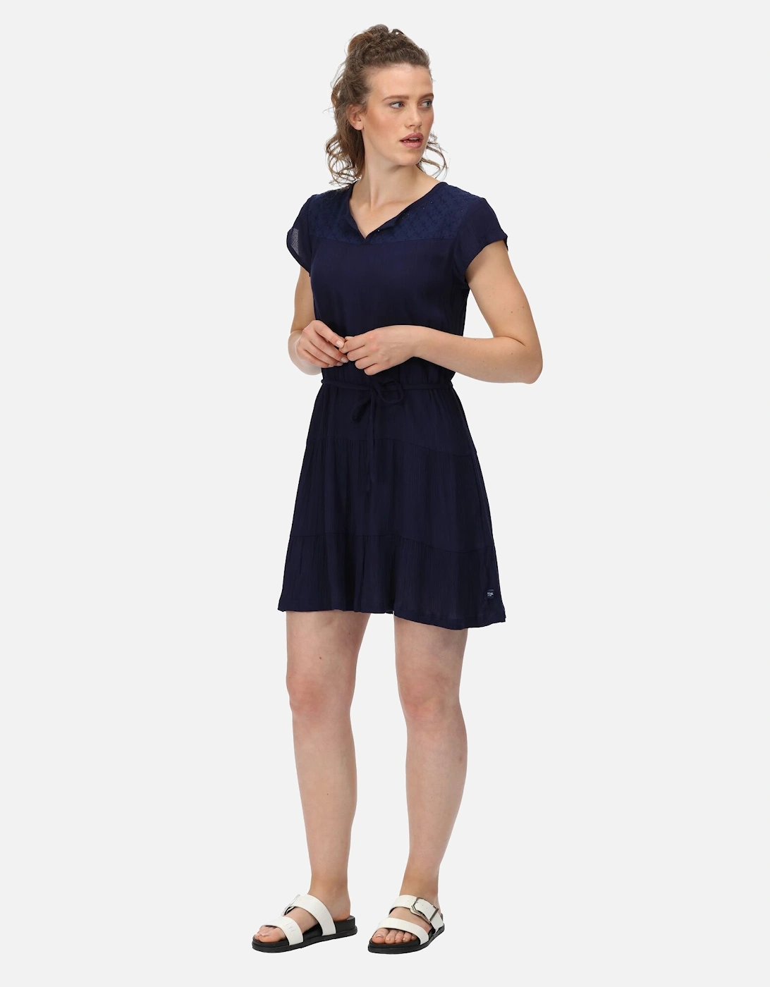 Womens/Ladies Reanna Tiered Casual Dress