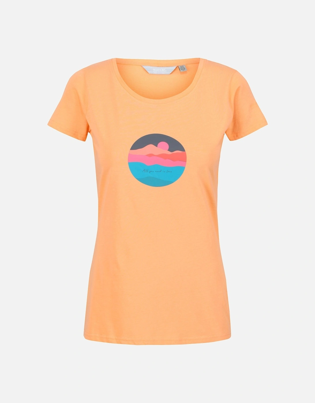 Womens/Ladies Breezed II Sunset T-Shirt, 6 of 5