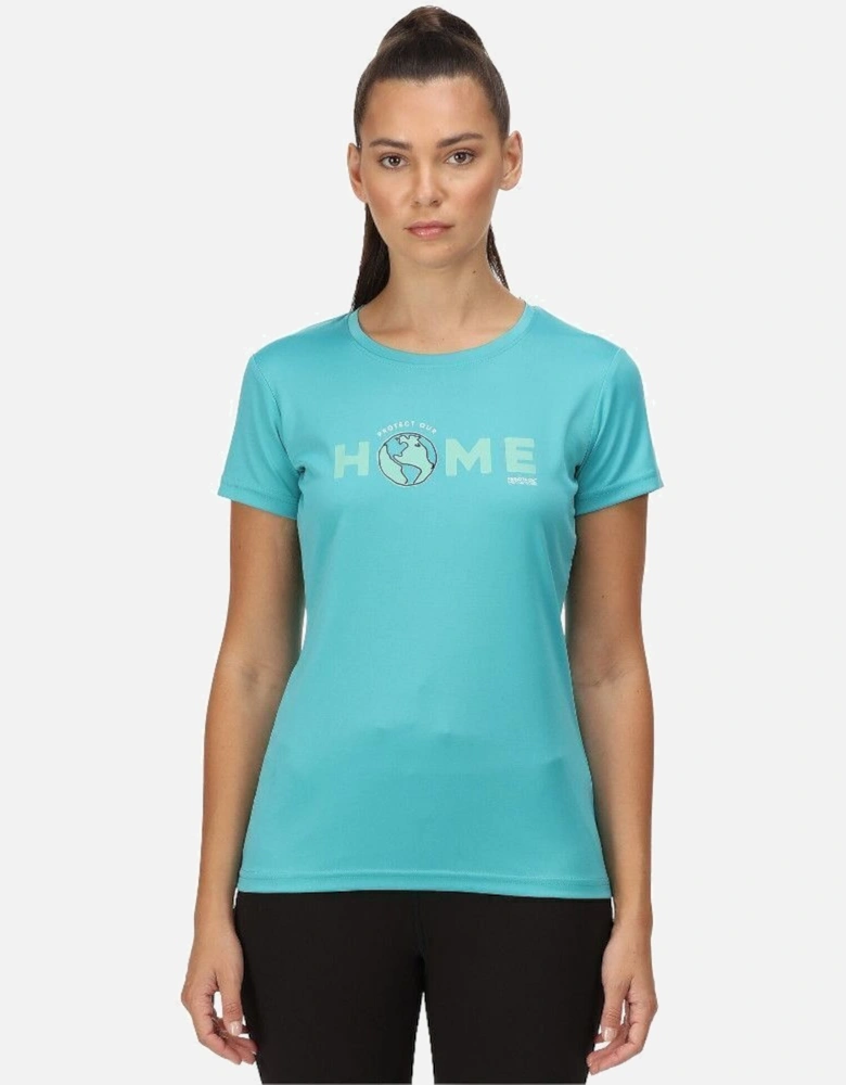 Womens/Ladies Fingal VI Earth T-Shirt