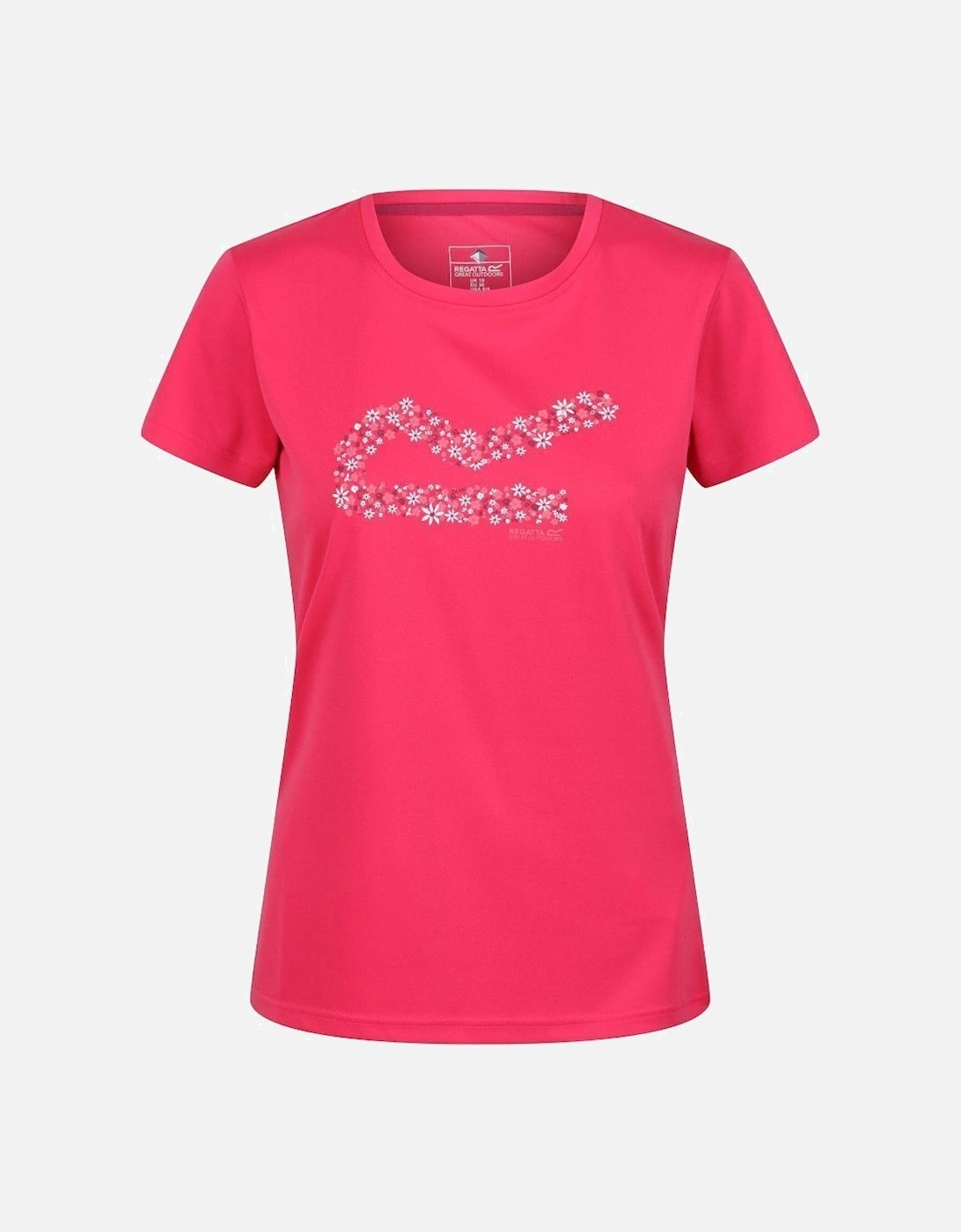 Womens/Ladies Fingal VI Flower T-Shirt, 6 of 5