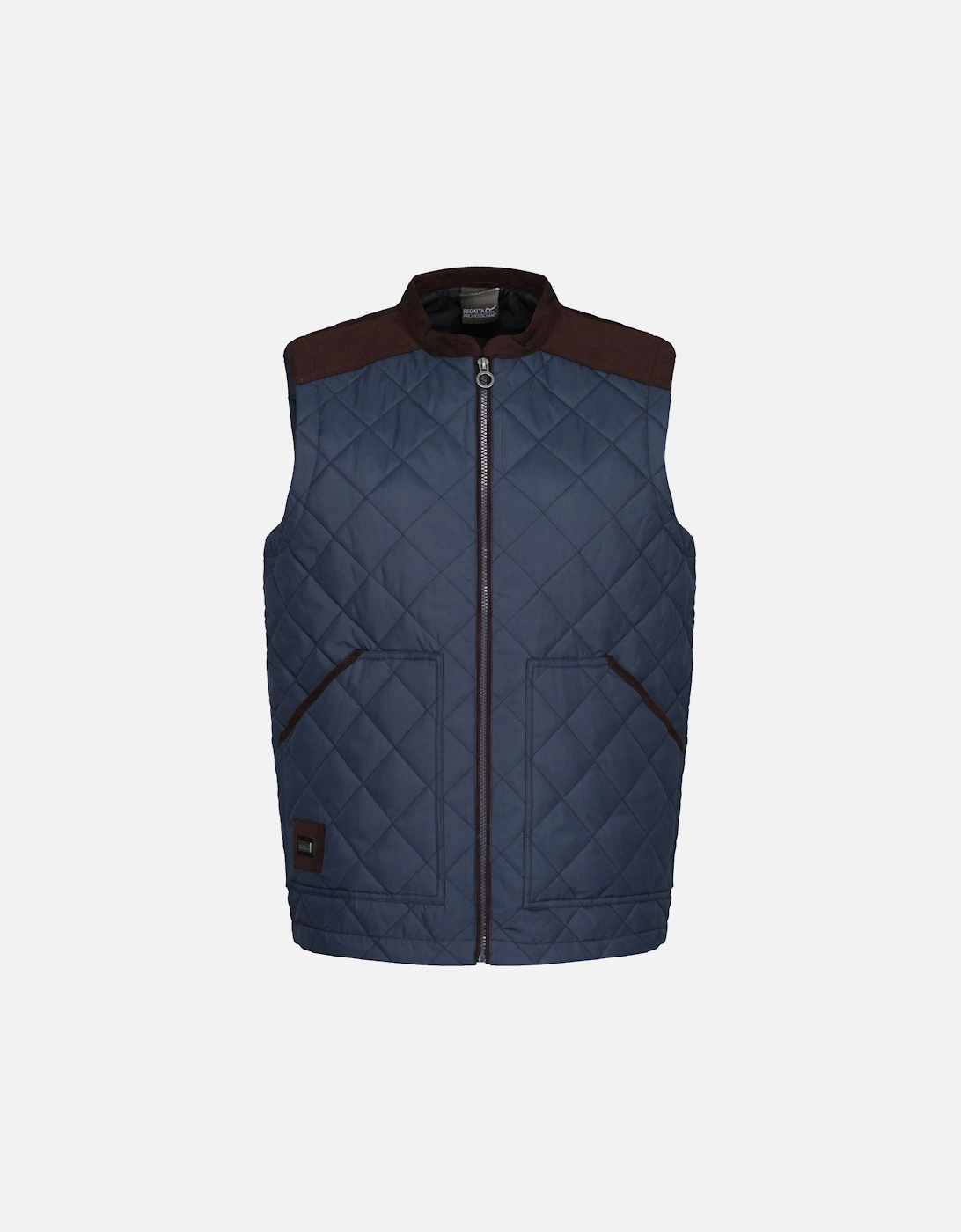 Mens Moreton Quilted Body Warmer, 6 of 5