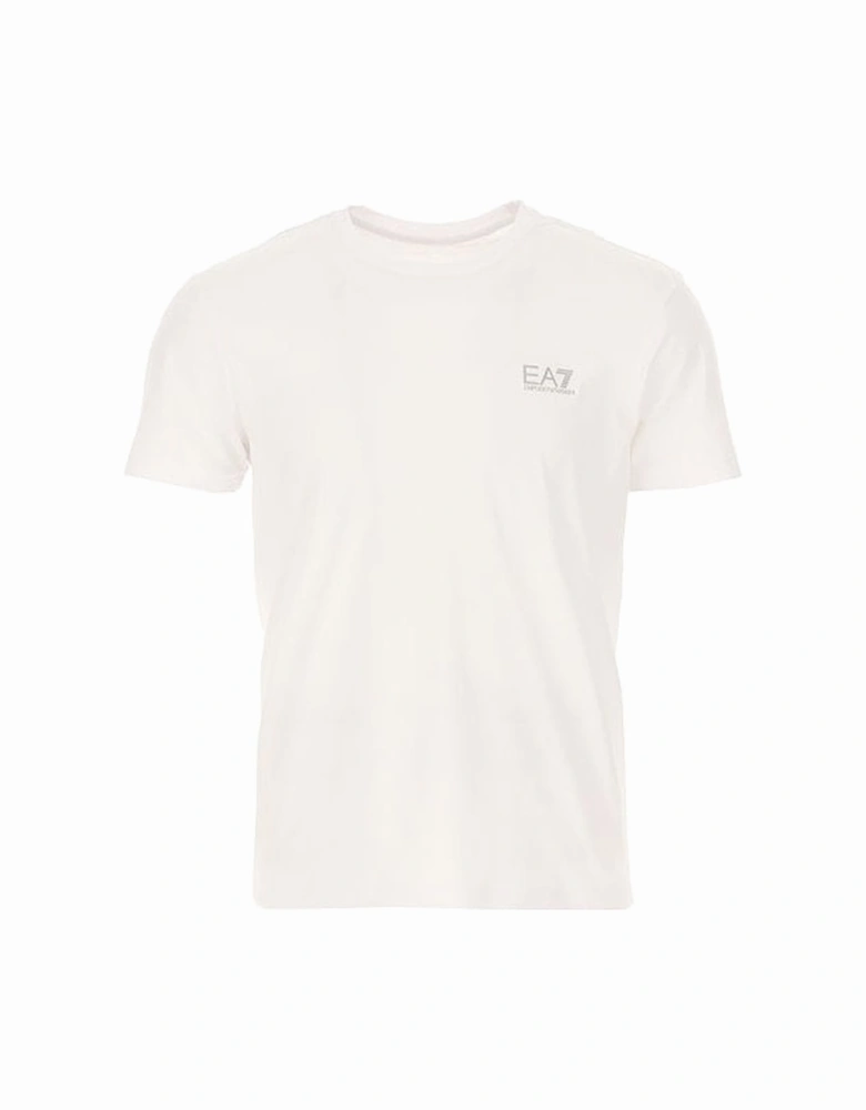 Cotton Basic White T-Shirt