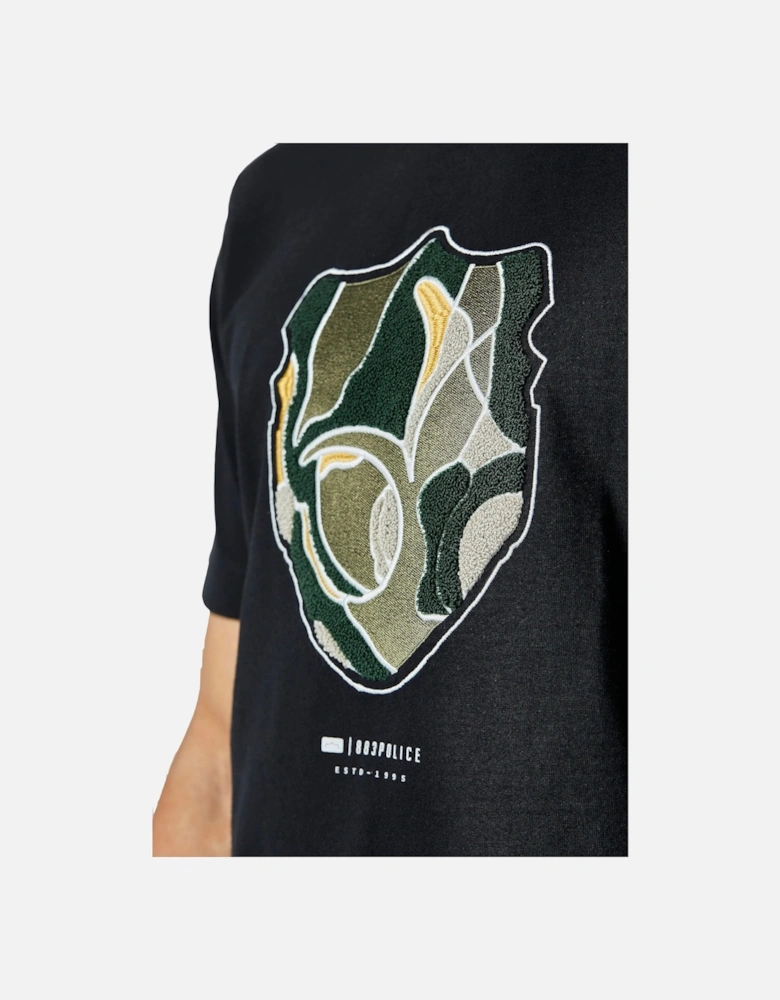 Thorn Graphic Print T-Shirt | Black