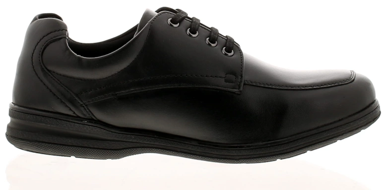 Mens Casual Shoes John Leather black UK Size