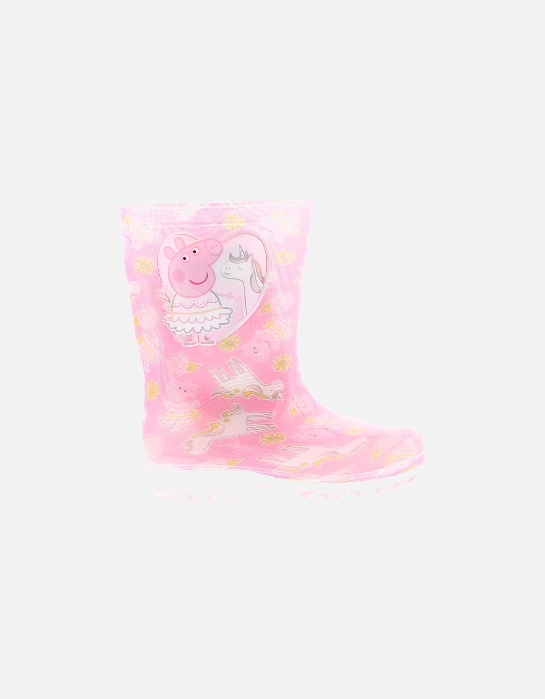 Girls Wellies Infants Cao Slip On pink UK Size