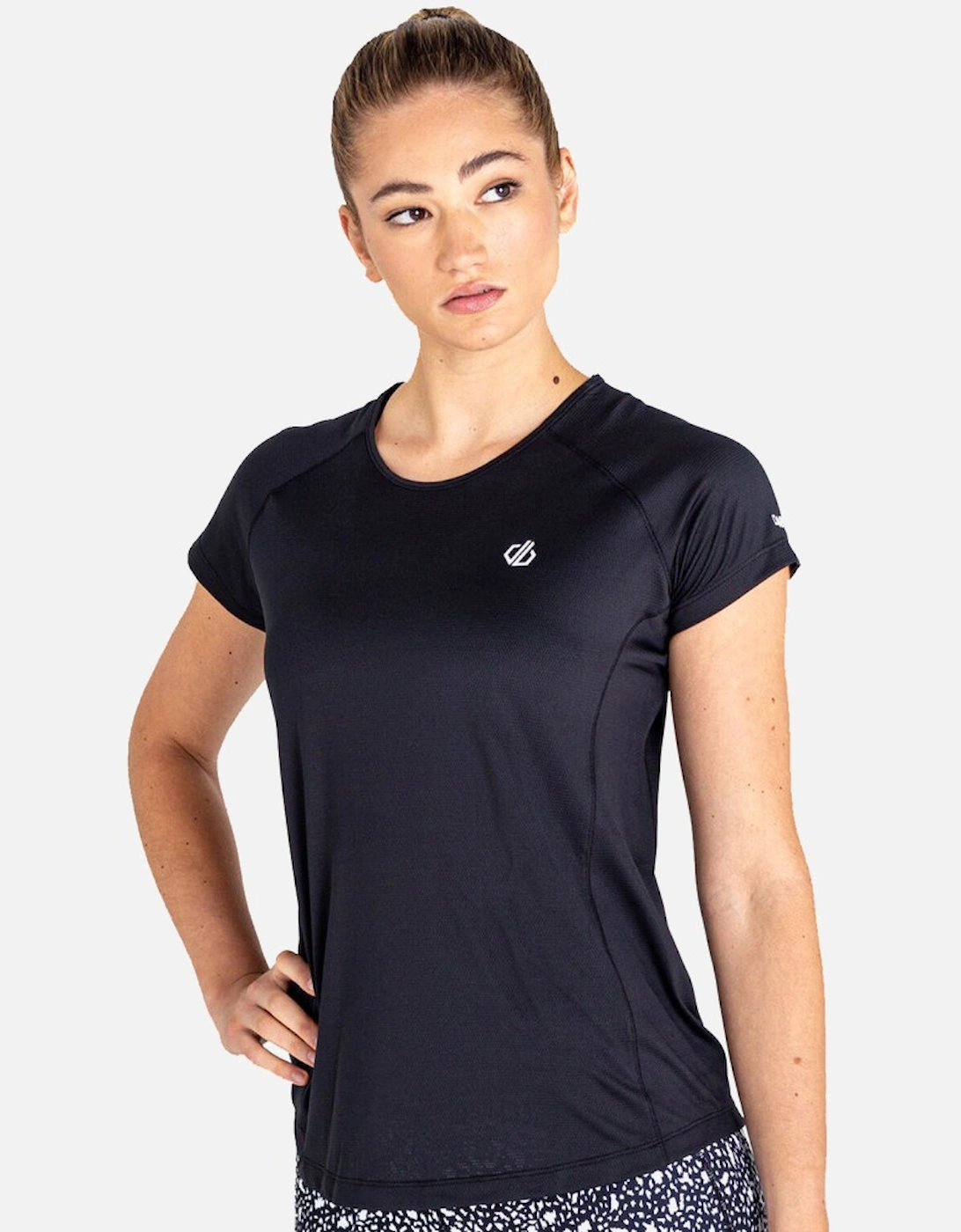Womens Corral Lightweight Wicking Sports Gym T Shirt, 5 of 4