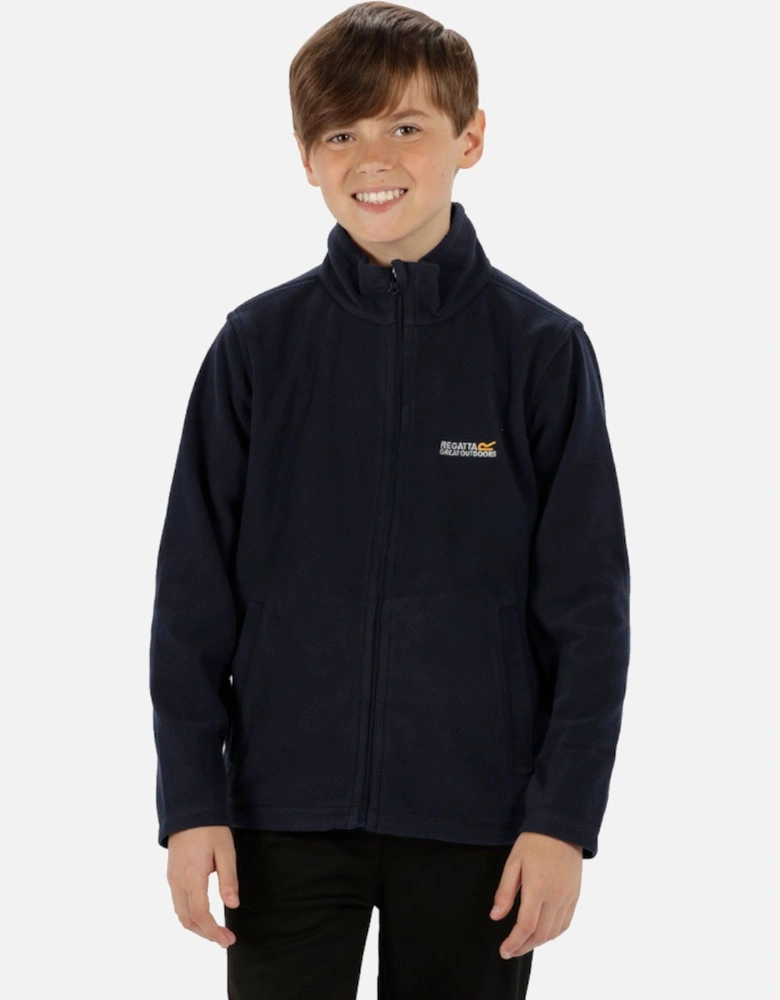 Boys & Girls King Lightweight Full Zip Fleece Jacket