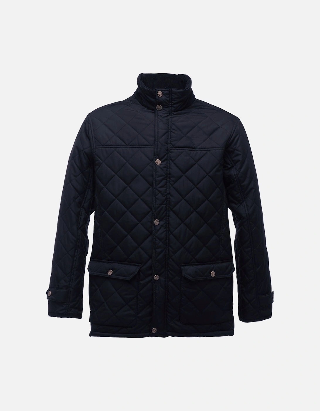 Regatta Men's Navy Tyler Quilted Jacket Tra441 - : 42/Regular Xl