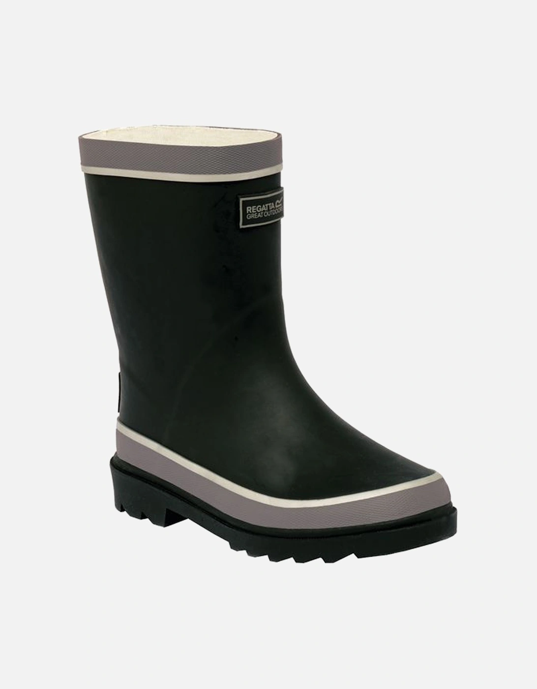 Boys & Girls Foxfire Junior Rubber Wellington Boots, 2 of 1