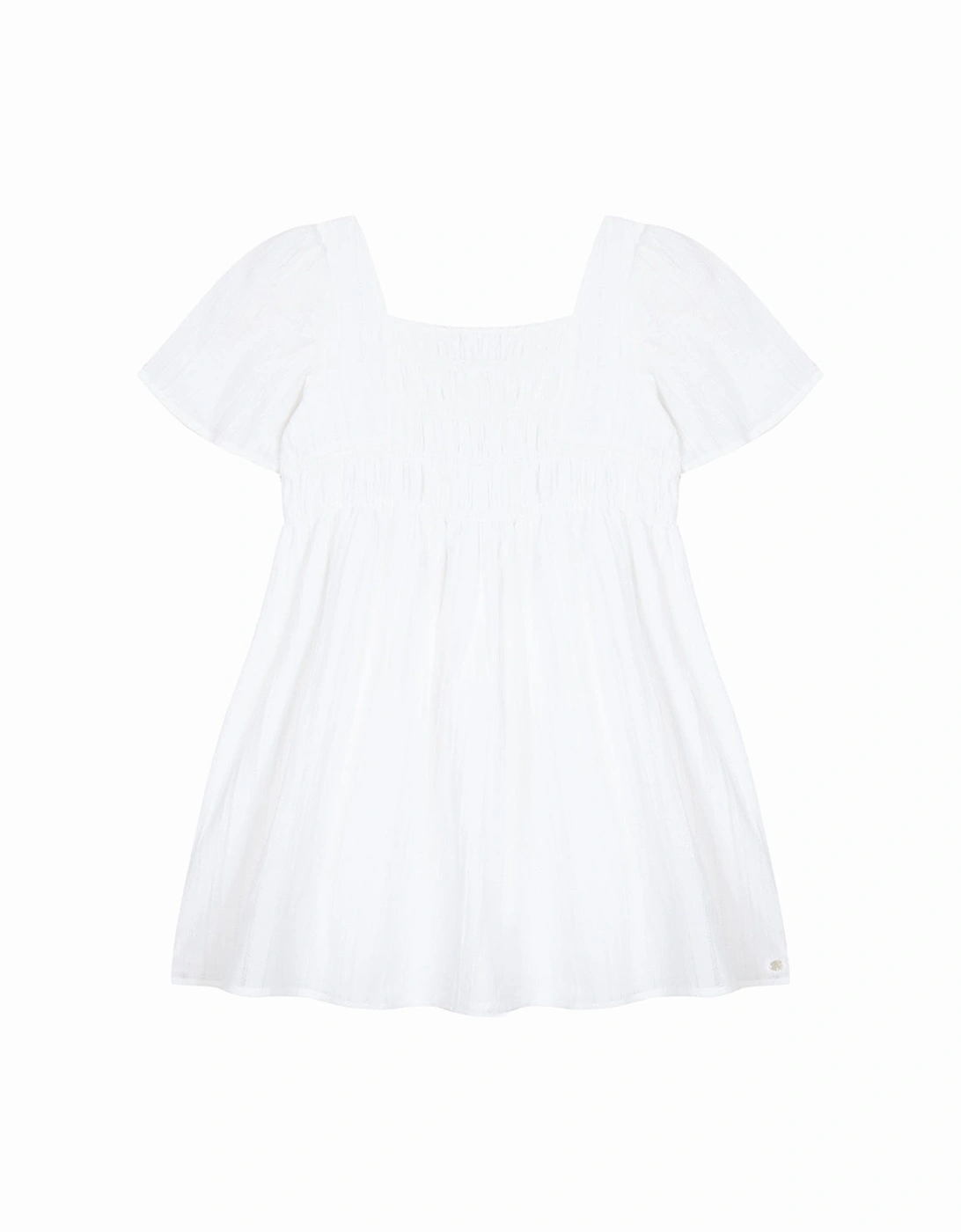 Girls Lenvolee Dress White, 4 of 3
