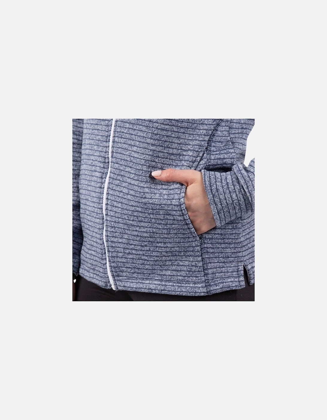 Womens/Ladies Kari Striped Fleece Jacket