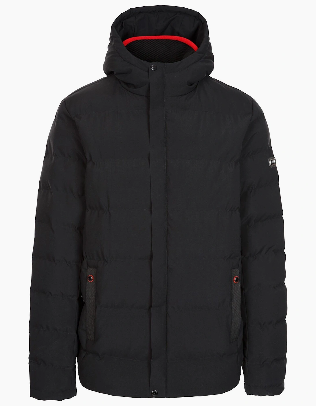 Trespass Men's Black Habbton Padded Jacket - : 42/Regular Xl
