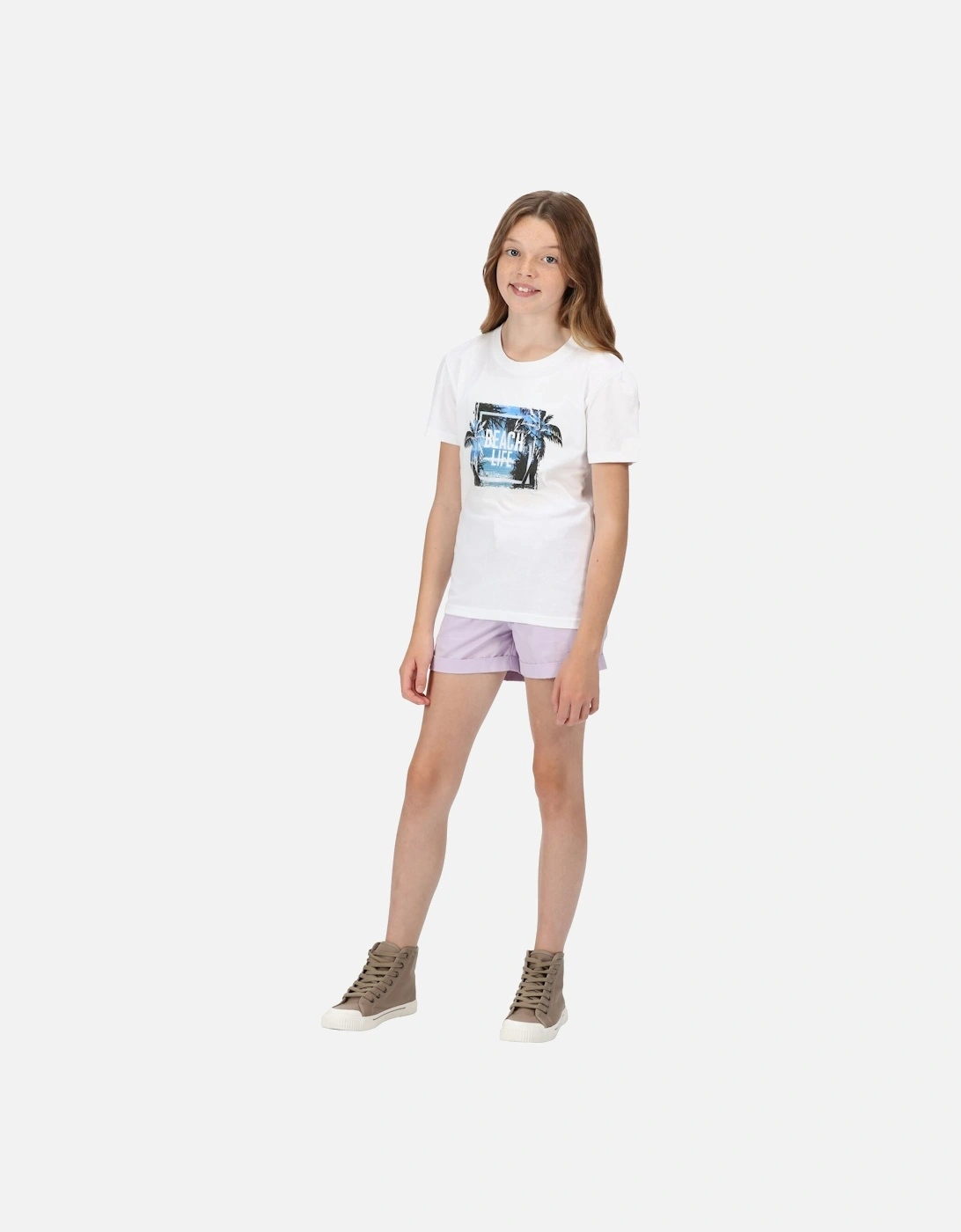 Childrens/Kids Bosley V Beach T-Shirt