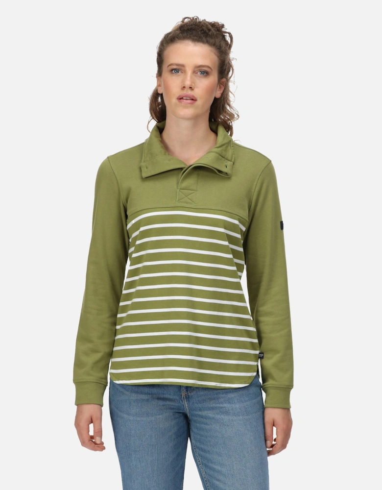 Womens/Ladies Camiola II Stripe Fleece Top