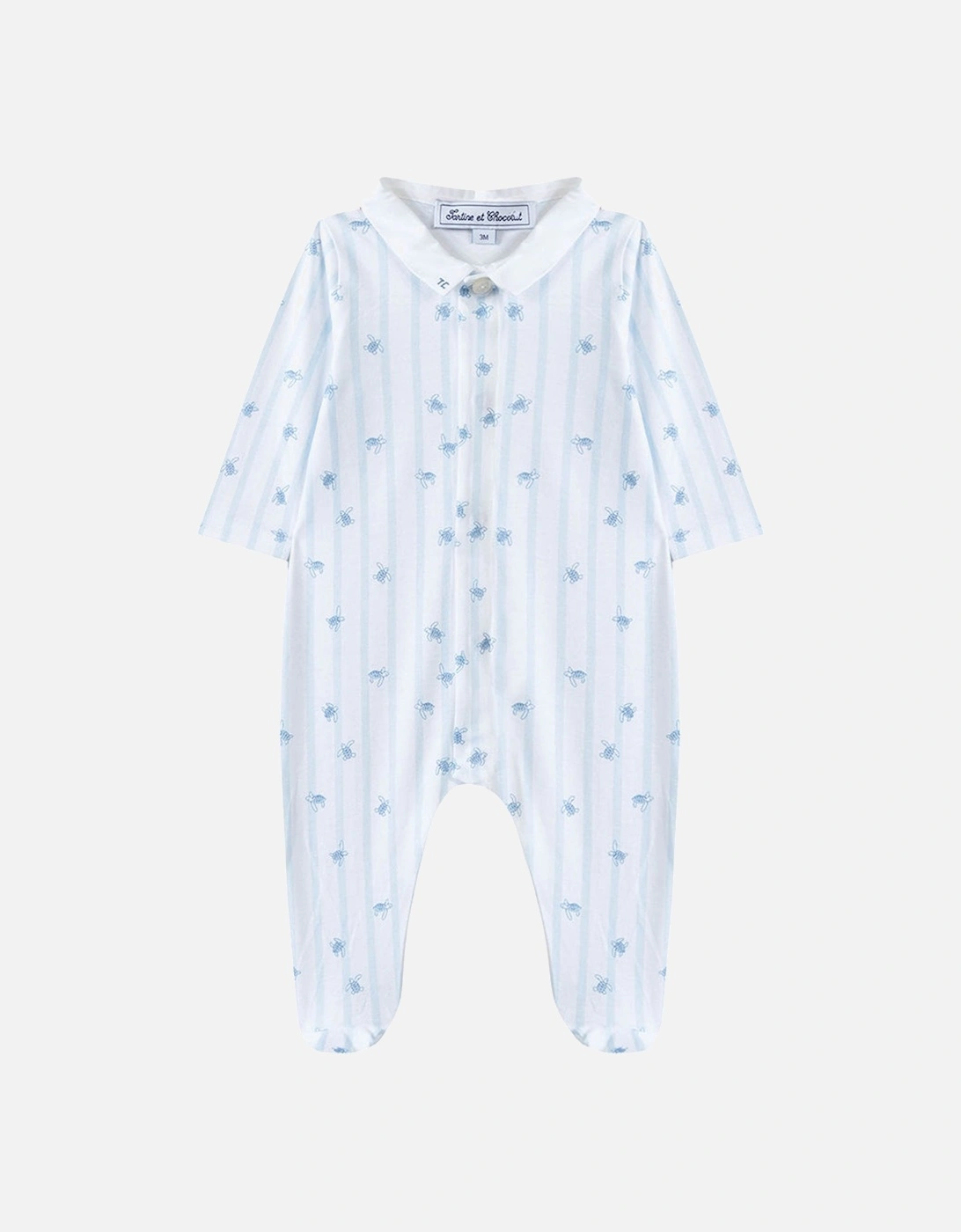 Baby Boys Nut Layette Blue, 4 of 3