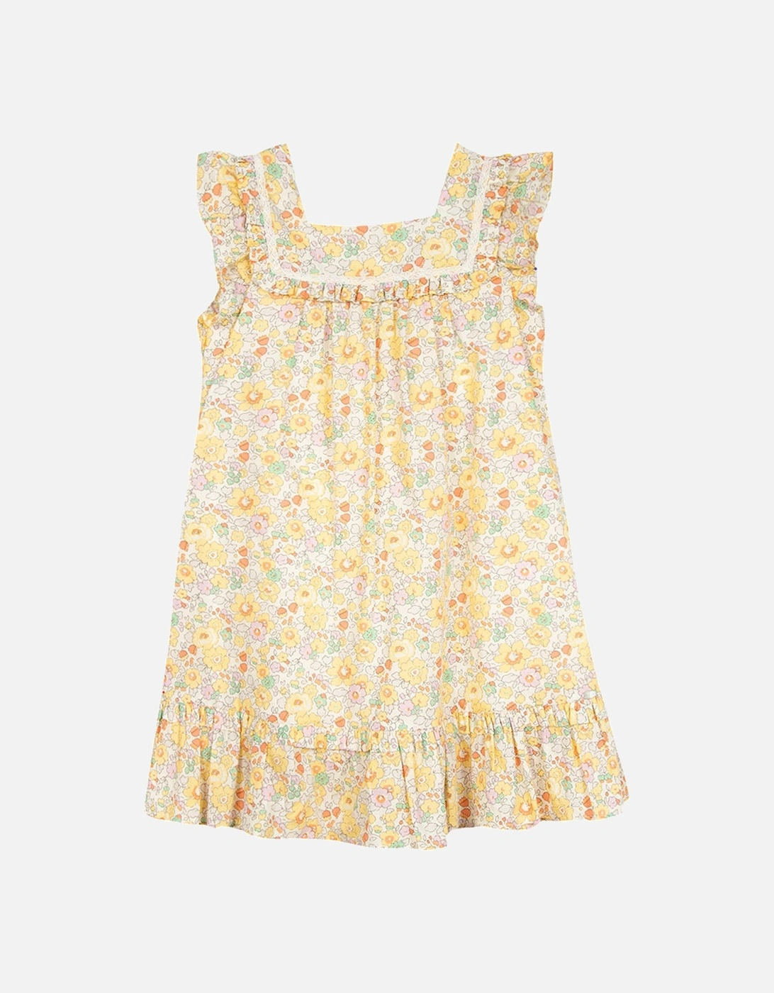 Flower Dress White