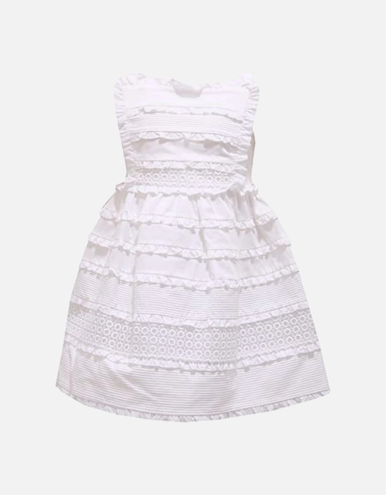 Girls Lace Detail Cotton Dress