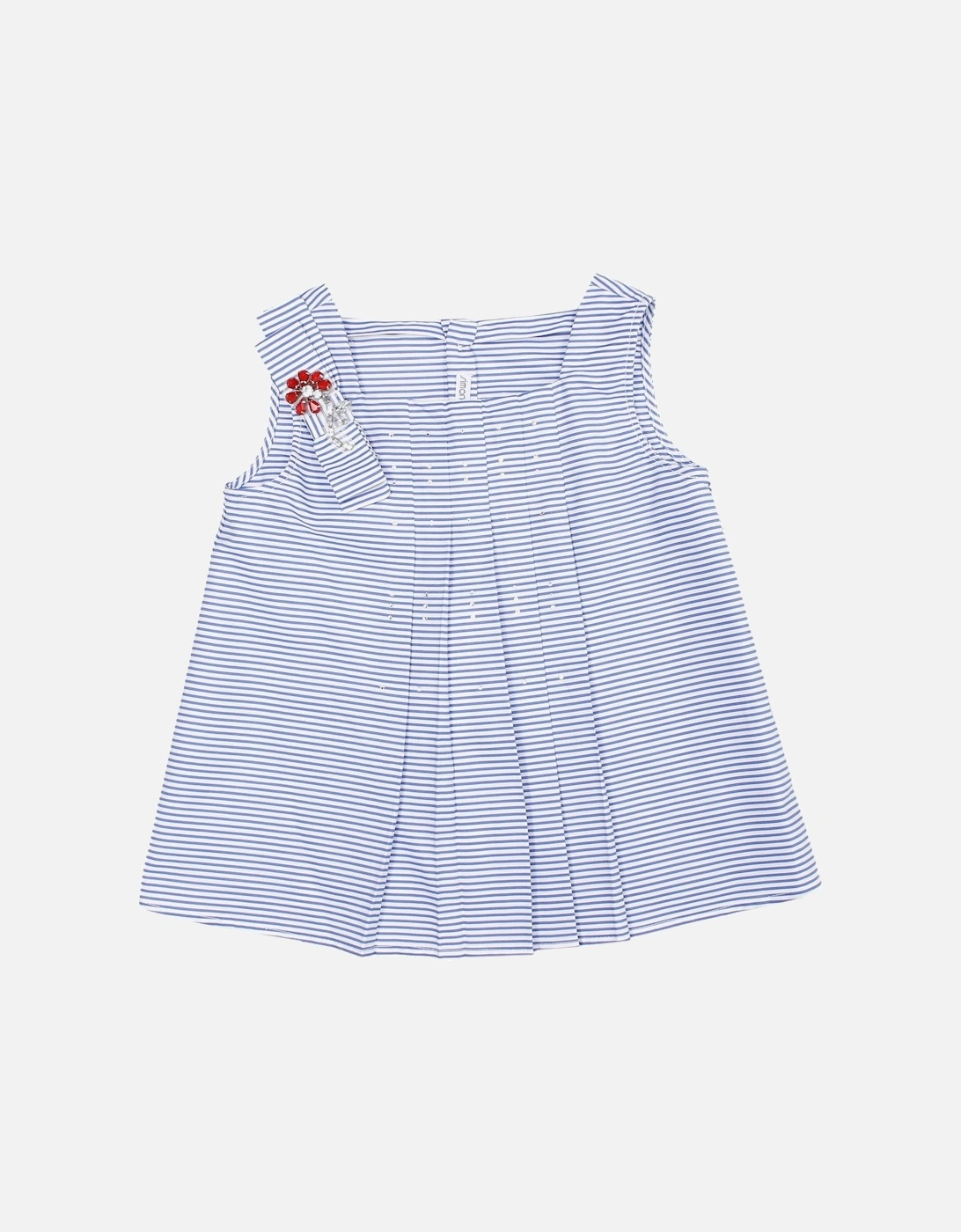 Girls Blue Striped top, 2 of 1
