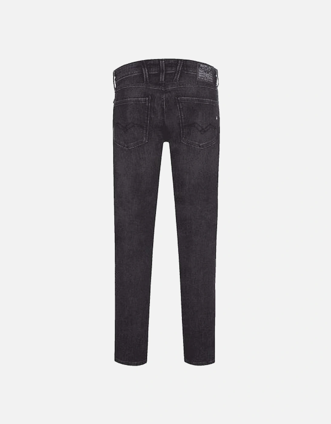 Anbass Stretch Grey Denim Slim Fit Jeans