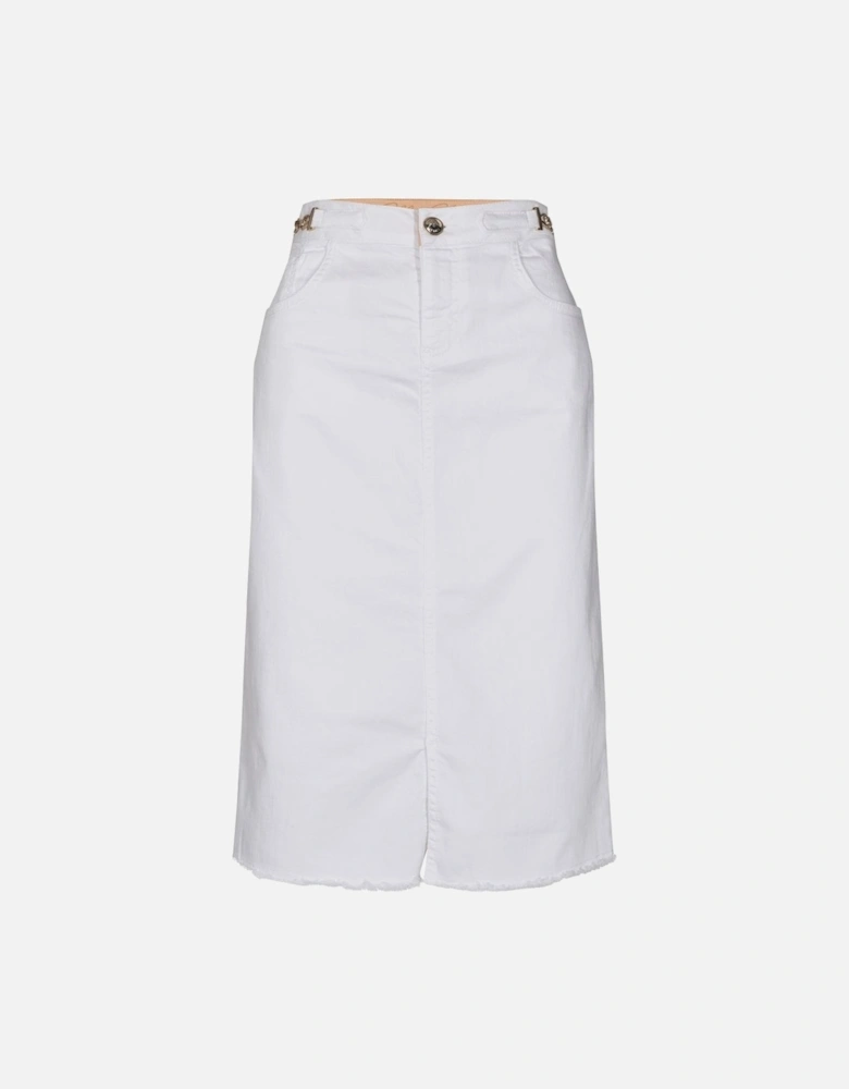 Selma white skirt