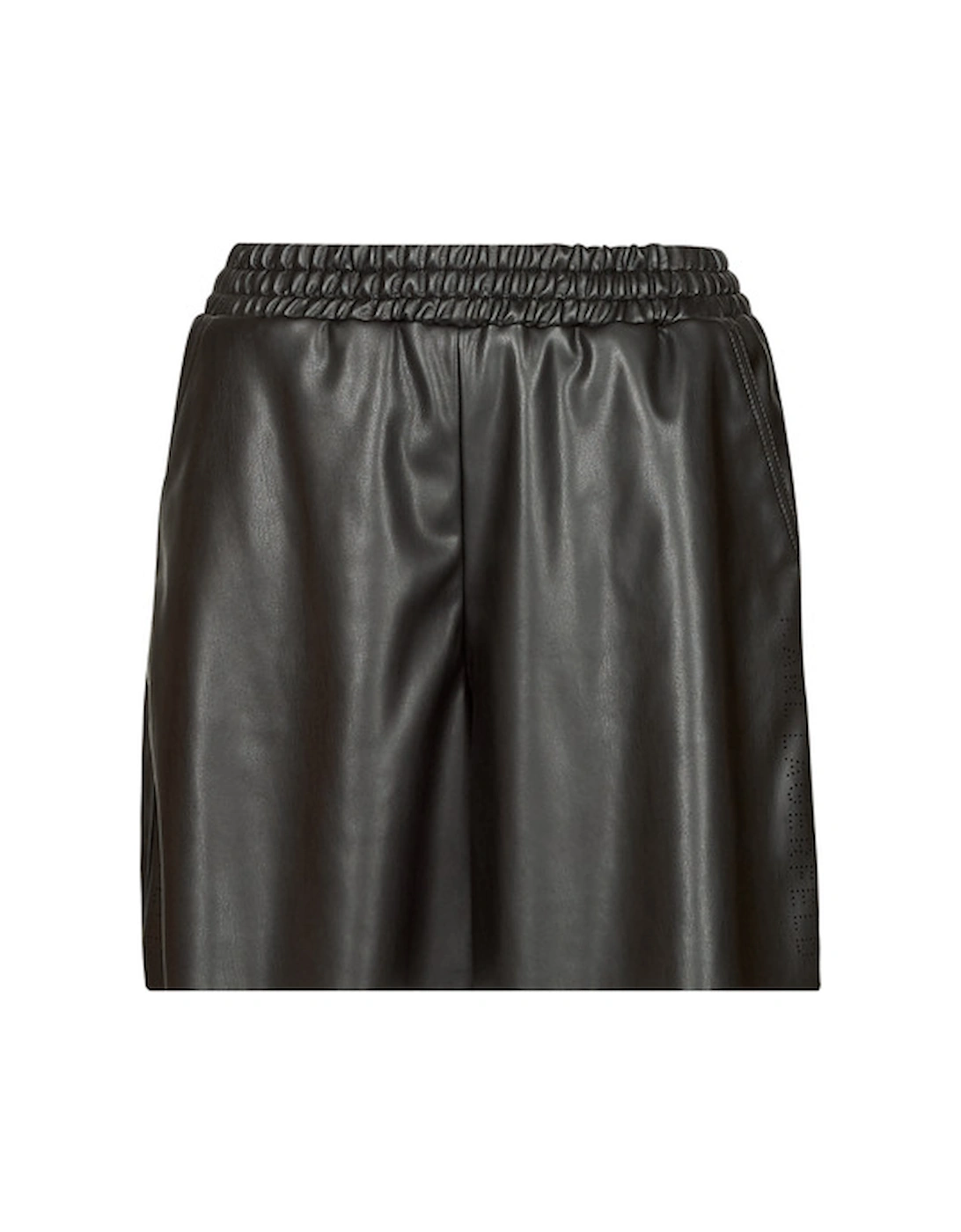 PERFORATED FAUX LEATHER SHORTS, 6 of 5