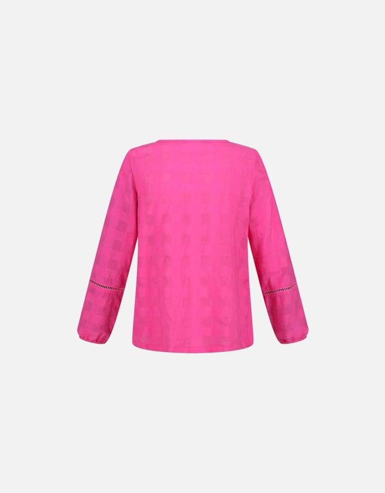 Womens/Ladies Calluna Long-Sleeved Blouse