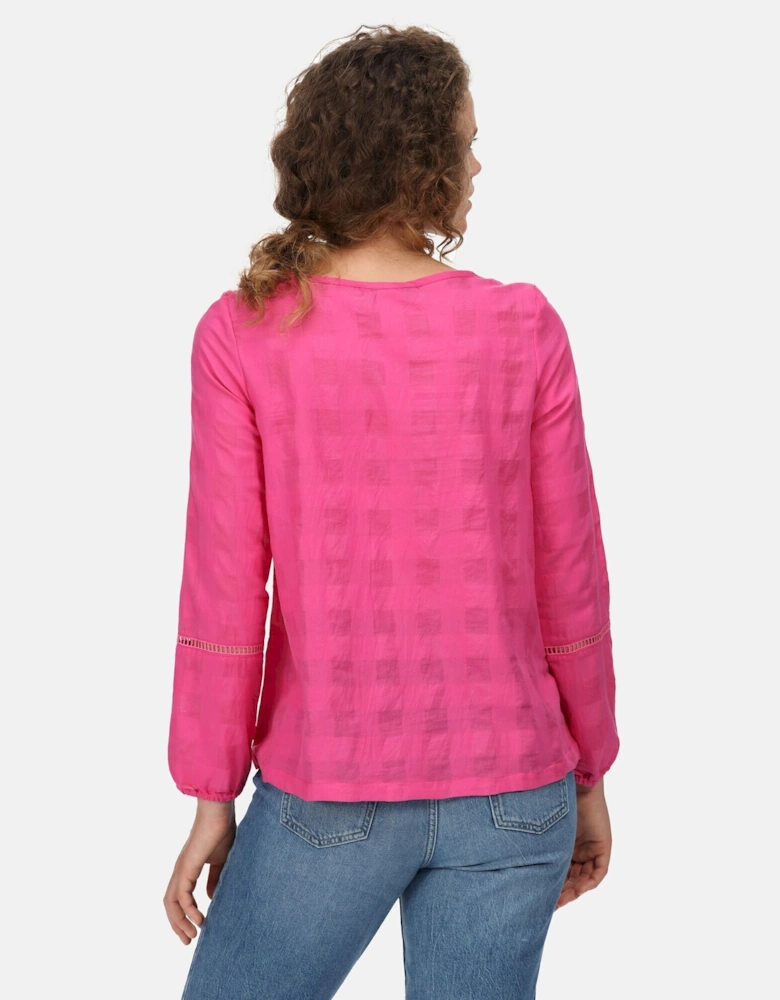 Womens/Ladies Calluna Long-Sleeved Blouse