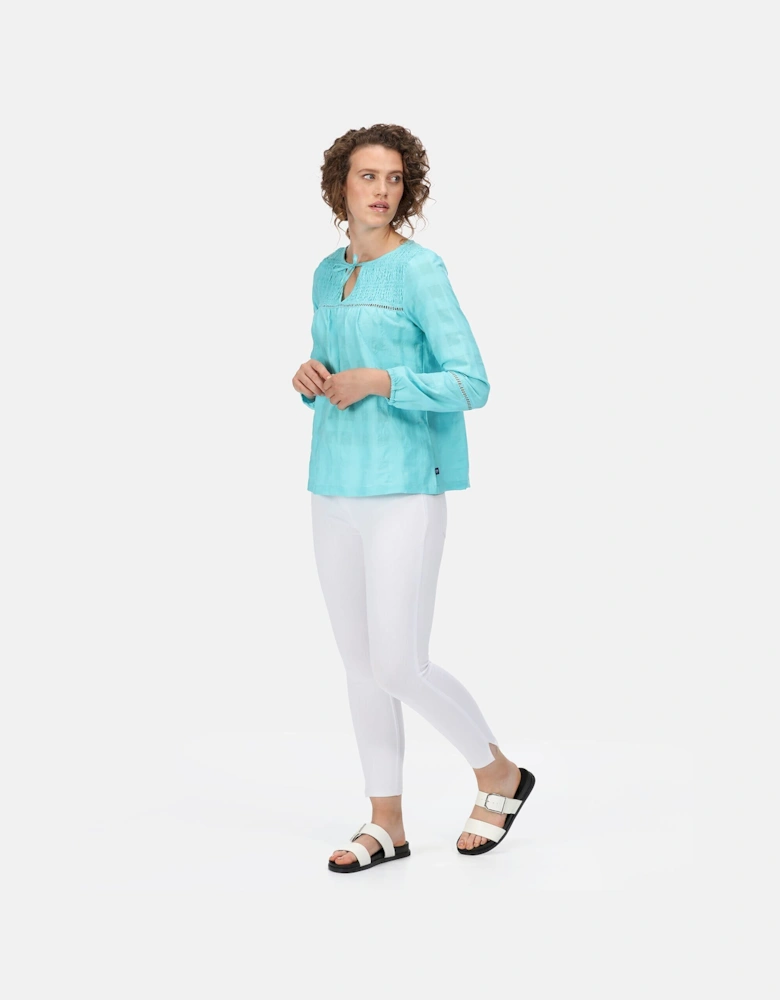 Womens/Ladies Calluna Long-Sleeved Blouse