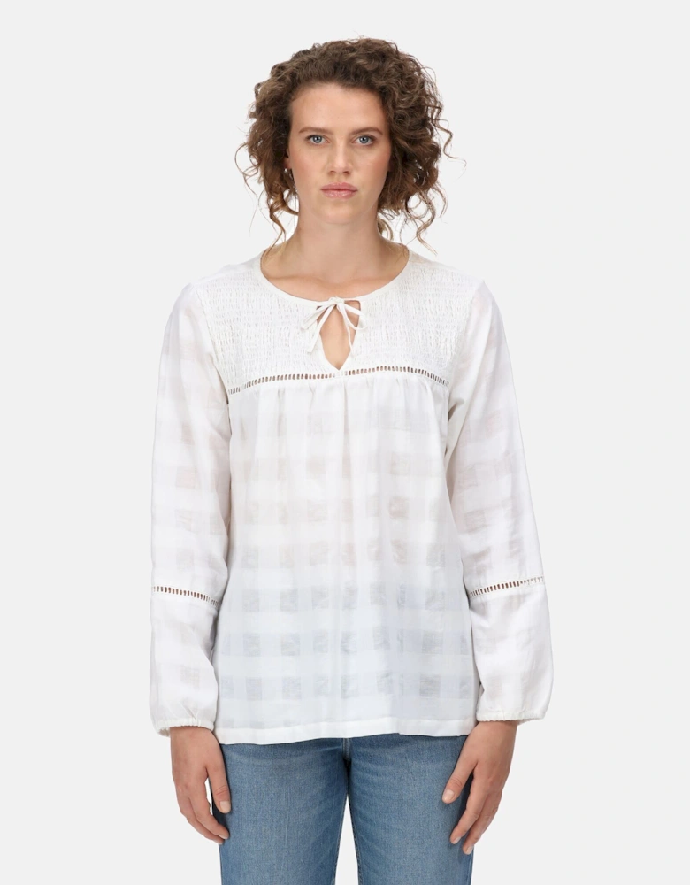 Womens/Ladies Calluna Long-Sleeved Blouse