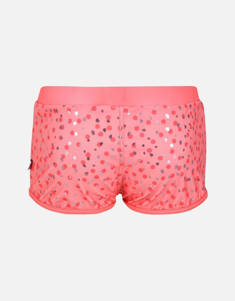 Girls Hosanna Dotted Swim Shorts