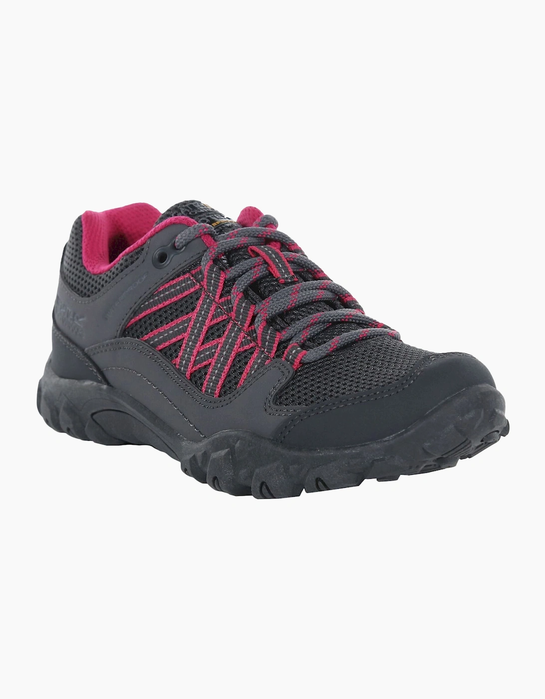 Regatta Unisex Black Childrens/ Edgepoint Waterproof Walking Shoes - Size 11 Kids