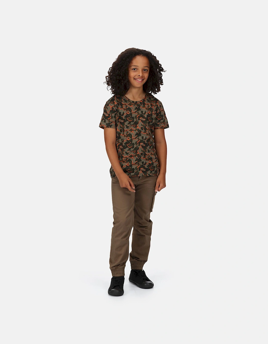 Childrens/Kids Bosley V Camo T-Shirt