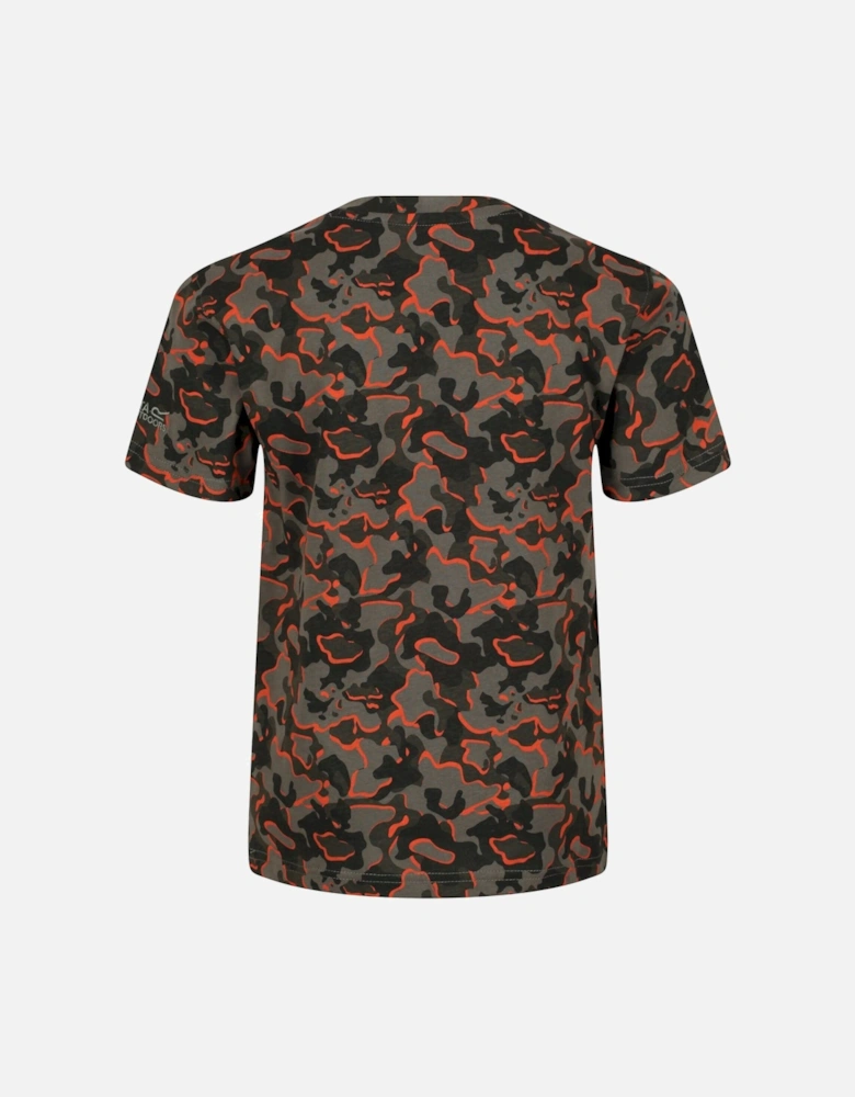 Childrens/Kids Bosley V Camo T-Shirt