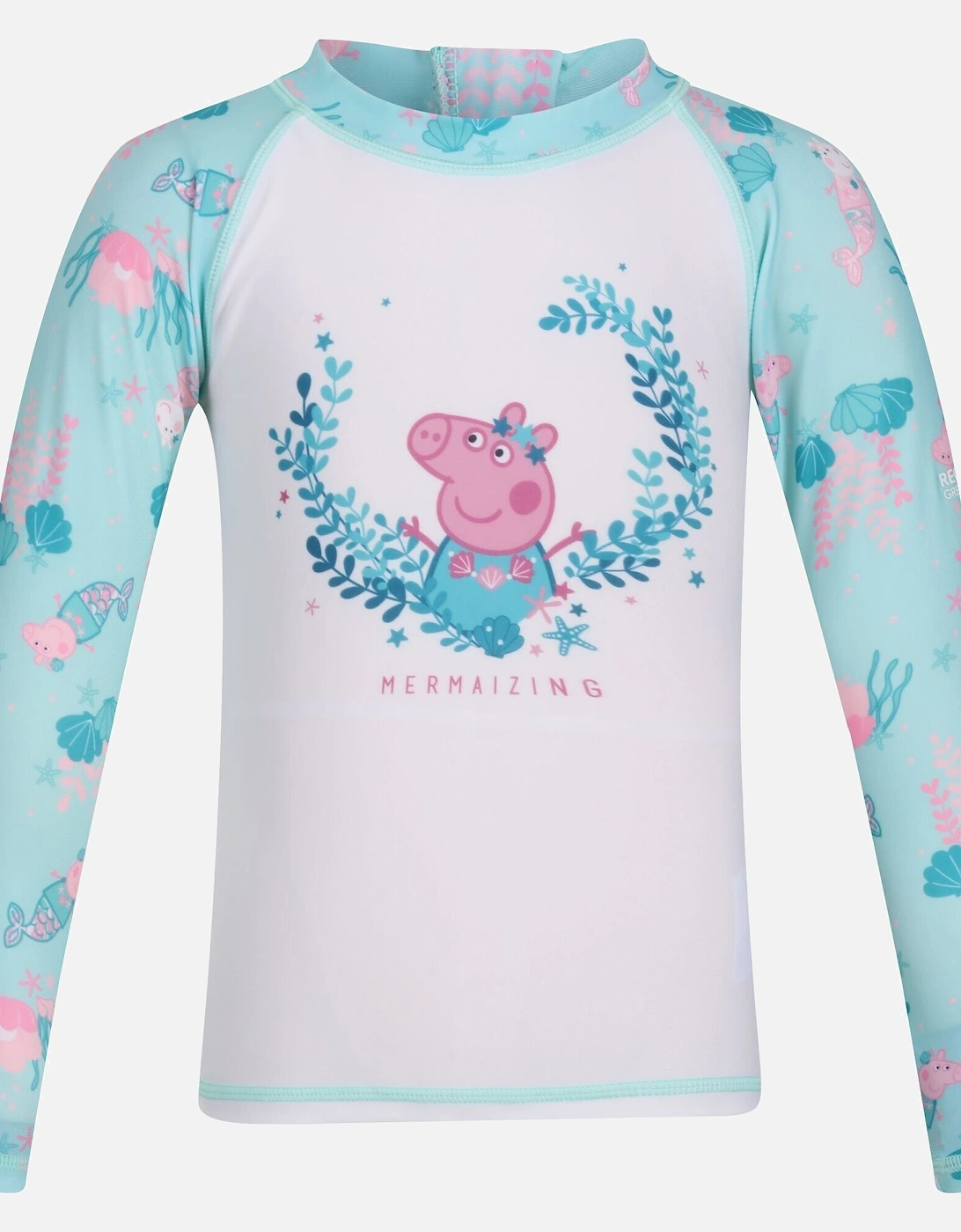 Childrens/Kids Peppa Pig Rash Guard Set, 6 of 5