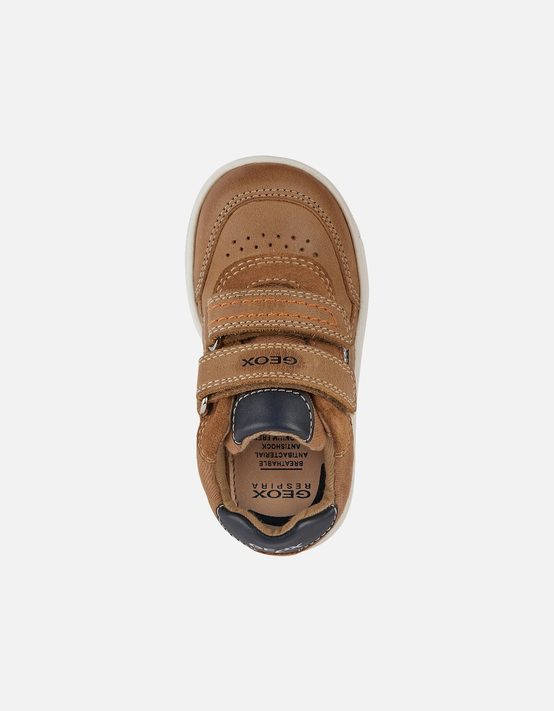 Boys Trottola Leather Trainers