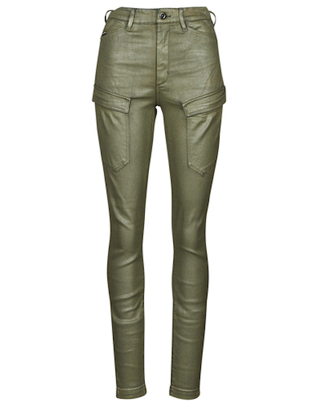 HIGH G-SHAPE CARGO SKINNY PANT WMN