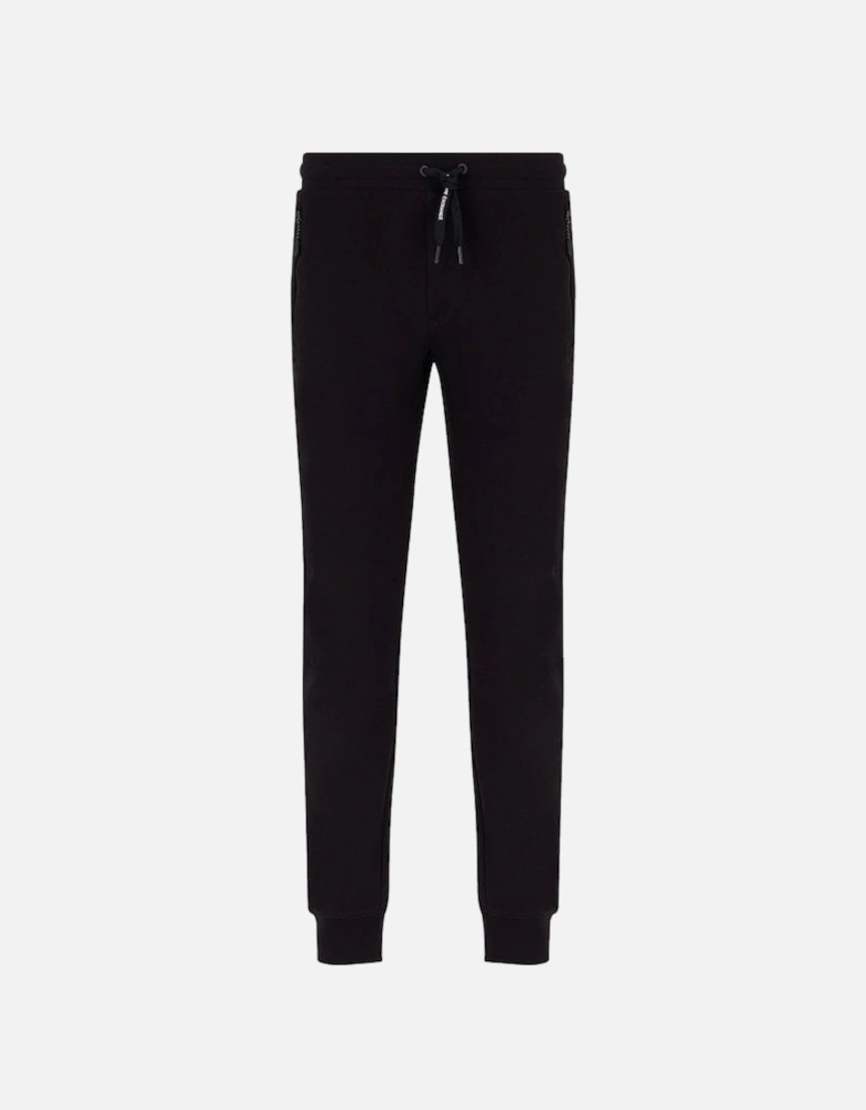 A|X Mens Track Bottoms With Zip Pocket Black