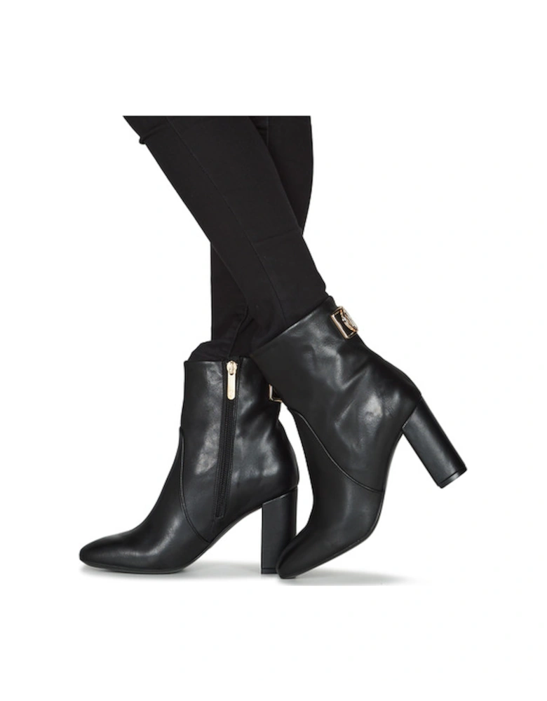 Th Hardware High Heel Bootie