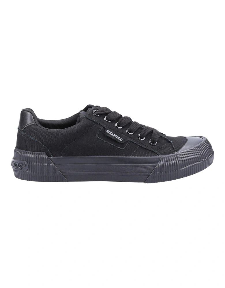 Cheery Plimsolls - Black