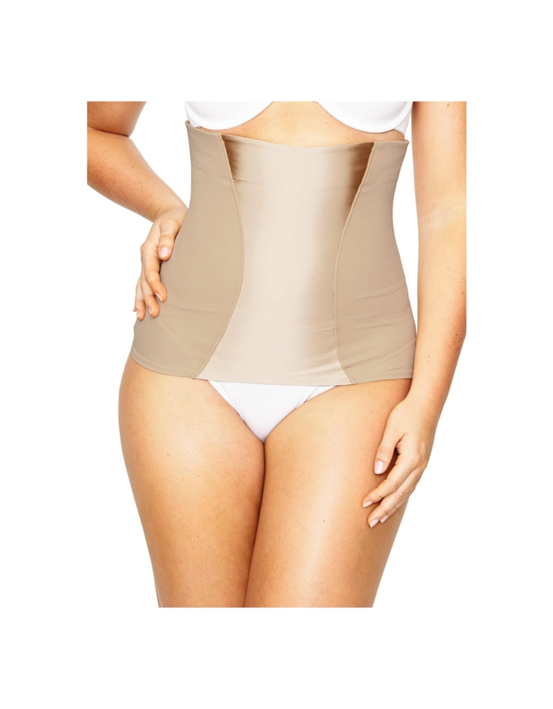 Easy Up Waist Cincher - Beige/Black