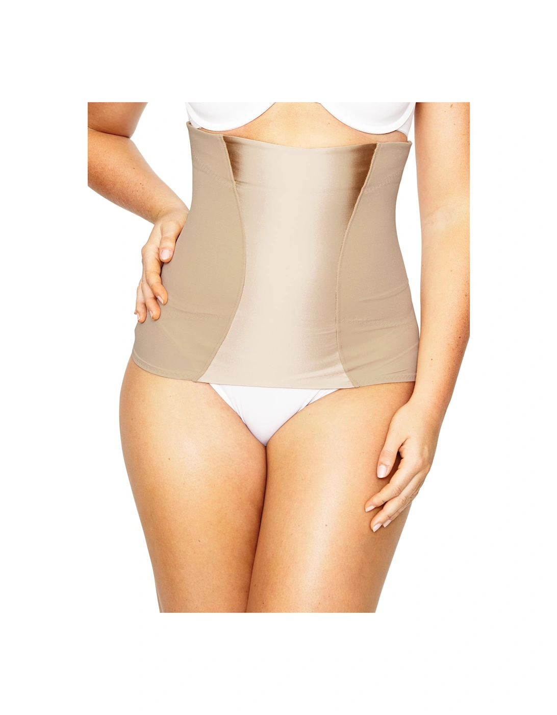 Easy Up Waist Cincher - Beige/Black, 3 of 2