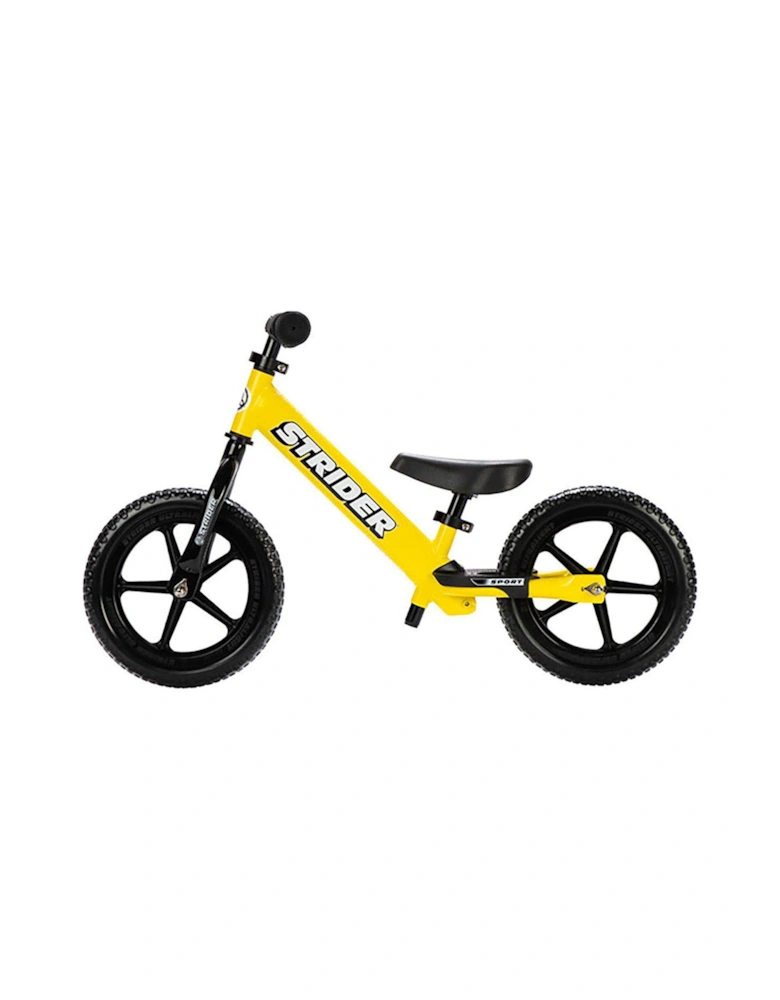 12 Sport Balance Bike - Yellow