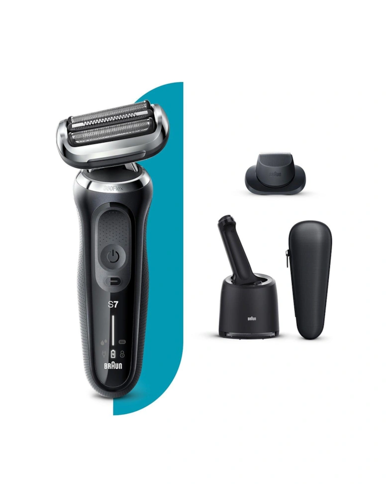 Series 7 70-N7200cc Electric Shaver for Men with SmartCare Center and Precision Trimmer