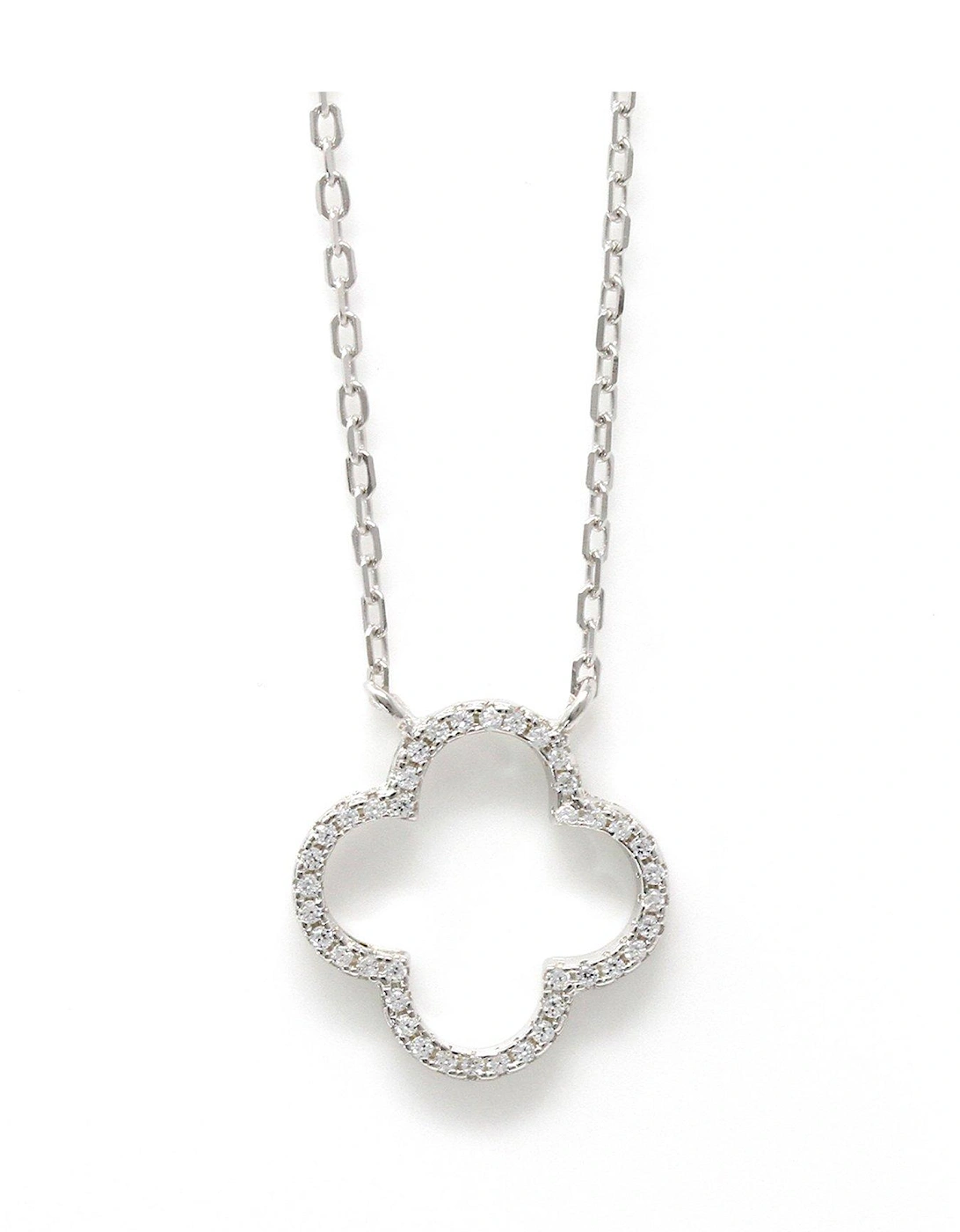 Love Flower Necklace - Sterling Silver, 2 of 1