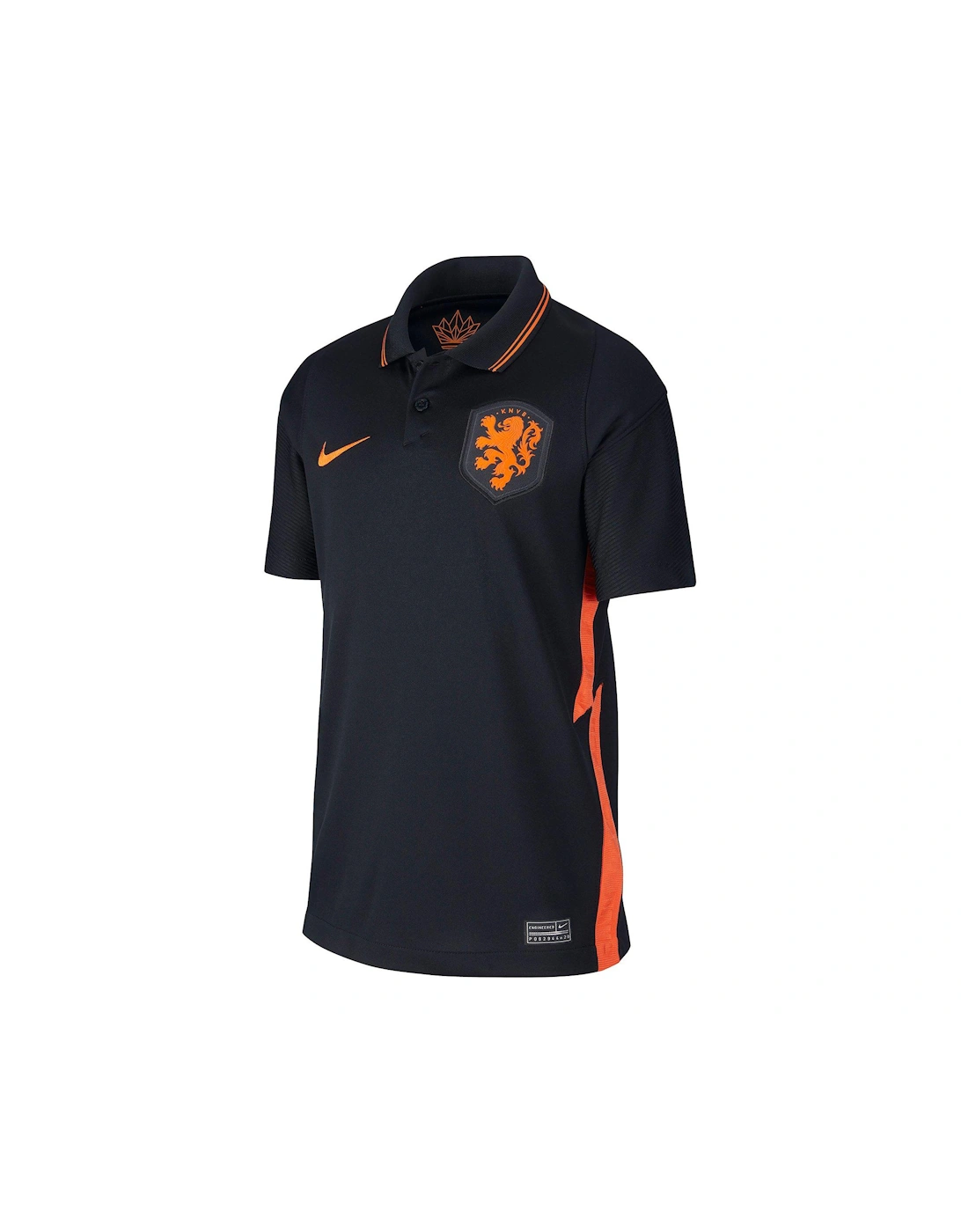Youth Holland Away Euro 20 Replica Shirt - Black, 3 of 2